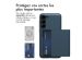 iMoshion Coque arrière avec porte-cartes Samsung Galaxy S23 - Bleu foncé