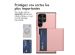 iMoshion Coque arrière avec porte-cartes Samsung Galaxy S23 Ultra - Rose Dorée