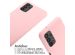 iMoshion ﻿Coque en silicone avec cordon Samsung Galaxy A13 (4G) - Rose