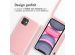 iMoshion ﻿Coque en silicone avec cordon iPhone 11 - Rose