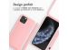 iMoshion ﻿Coque en silicone avec cordon iPhone 11 Pro - Rose