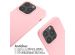 iMoshion ﻿Coque en silicone avec cordon iPhone 14 Pro - Rose