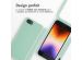 iMoshion ﻿Coque en silicone avec cordon iPhone SE (2022 / 2020) / 8 / 7 - Menthe verte