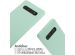 iMoshion ﻿Coque en silicone avec cordon Samsung Galaxy S10 Plus - Menthe verte