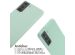 iMoshion ﻿Coque en silicone avec cordon Samsung Galaxy S21 - Menthe verte