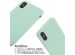 iMoshion ﻿Coque en silicone avec cordon iPhone X / Xs - Menthe verte