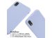 iMoshion ﻿Coque en silicone avec cordon iPhone Xr - Violet