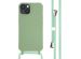 iMoshion ﻿Coque en silicone avec cordon iPhone 14 - Vert
