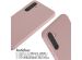 iMoshion ﻿Coque en silicone avec cordon Samsung Galaxy A34 (5G) - Sand Pink