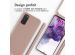iMoshion ﻿Coque en silicone avec cordon Samsung Galaxy S20 - Sand Pink