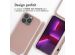iMoshion ﻿Coque en silicone avec cordon iPhone 13 Pro - Sand Pink