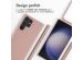 iMoshion ﻿Coque en silicone avec cordon Samsung Galaxy S23 Ultra - Sand Pink