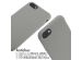 iMoshion ﻿Coque en silicone avec cordon iPhone SE (2022 / 2020) / 8 / 7 - Gris clair