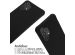 iMoshion ﻿Coque en silicone avec cordon Samsung Galaxy A32 (4G) - Noir