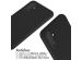 iMoshion ﻿Coque en silicone avec cordon Samsung Galaxy A34 (5G) - Noir