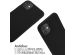 iMoshion ﻿Coque en silicone avec cordon iPhone 11 - Noir