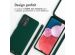 iMoshion ﻿Coque en silicone avec cordon Samsung Galaxy A13 (4G) - Vert foncé