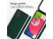 iMoshion ﻿Coque en silicone avec cordon Samsung Galaxy A52(s) (5G/4G) - Vert foncé