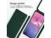 iMoshion ﻿Coque en silicone avec cordon Samsung Galaxy S10 Plus - Vert foncé
