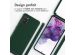 iMoshion ﻿Coque en silicone avec cordon Samsung Galaxy S20 - Vert foncé