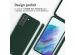 iMoshion ﻿Coque en silicone avec cordon Samsung Galaxy S21 FE - Vert foncé