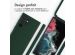iMoshion ﻿Coque en silicone avec cordon Samsung Galaxy S22 Ultra - Vert foncé