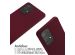 iMoshion ﻿Coque en silicone avec cordon Samsung Galaxy A53 - Rouge foncé