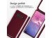 iMoshion ﻿Coque en silicone avec cordon Samsung Galaxy S10 Plus - Rouge foncé