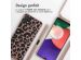 iMoshion Coque design en silicone avec cordon Samsung Galaxy A22 (5G) - Animal Pink