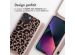 iMoshion Coque design en silicone avec cordon iPhone 13 Mini - Animal Pink