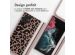 iMoshion Coque design en silicone avec cordon Samsung Galaxy S22 Ultra - Animal Pink