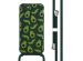iMoshion Coque design en silicone avec cordon iPhone SE (2022 / 2020) / 8 / 7 - Avocado Green