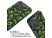 iMoshion Coque design en silicone avec cordon iPhone 14 Pro - Avocado Green