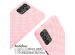 iMoshion Coque design en silicone avec cordon Samsung Galaxy A13 (4G) - Retro Pink
