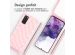 iMoshion Coque design en silicone avec cordon Samsung Galaxy S10 - Retro Pink