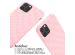 iMoshion Coque design en silicone avec cordon iPhone 11 Pro - Retro Pink