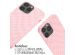 iMoshion Coque design en silicone avec cordon iPhone 13 Pro Max - Retro Pink