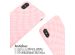 iMoshion Coque design en silicone avec cordon iPhone X / Xs - Retro Pink