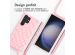 iMoshion Coque design en silicone avec cordon Samsung Galaxy S23 Ultra - Retro Pink
