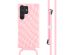 iMoshion Coque design en silicone avec cordon Samsung Galaxy S23 Ultra - Retro Pink