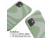 iMoshion Coque design en silicone avec cordon iPhone 11 - Retro Green