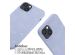iMoshion Coque design en silicone avec cordon iPhone 14 Plus - Butterfly