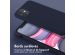 Selencia Coque silicone avec cordon amovible iPhone 11 - Bleu foncé