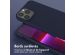 Selencia Coque silicone avec cordon amovible iPhone 13 Pro Max - Bleu foncé