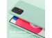 Selencia Coque silicone avec cordon amovible Samsung Galaxy A52(s) (5G/4G) - Turquoise
