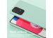 Selencia Coque silicone avec cordon amovible Samsung Galaxy A53 - Turquoise
