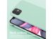 Selencia Coque silicone avec cordon amovible iPhone 11 - Turquoise