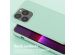 Selencia Coque silicone avec cordon amovible iPhone 13 Pro - Turquoise