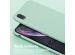 Selencia Coque silicone avec cordon amovible iPhone Xr - Turquoise