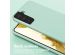 Selencia Coque silicone avec cordon amovible Samsung Galaxy S22 - Turquoise